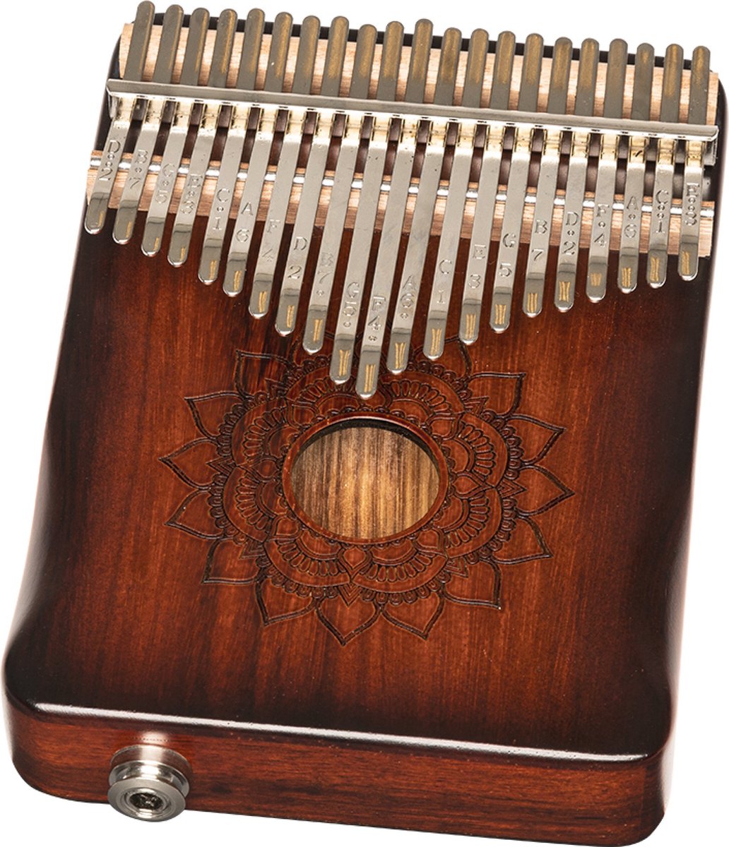 Stagg KALI-PRO21E-ZE Professionele elektro-akoestische kalimba, 21 toetsen