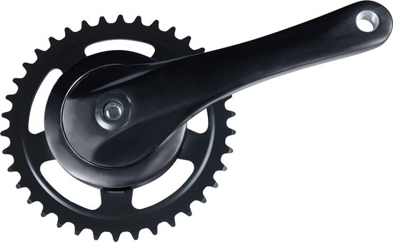 Crankstel chroom NOS 46 tanden | Bikes to Remember