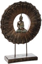 Raamornament - ornament op voet - vensterbank decoratie - buddha - boeddha - 50cm