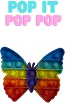 Pop IT Vlinder Rainbow | Regenboog vlinder | Fidget Toys | pop it fidget toy cirkel | TikTok trend 2021
