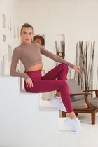 Legging Dames - Leggings - Legging - leggings dames high waist - legging sport dames - anti cellulite legging - Tuy® - legging dames S - Yoga Kleding Dames -sportlegging dames - sp