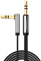 Ugreen Stereo Audio Jack Kabel 1 meter 3.5 mm | AUX Kabel Gold Plated | Male to Male | Jack To Jack | Universeel | Auto - Telefoon - Samsung - Apple iPhone - iPod - iPad | Zwart |