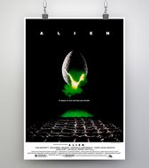 Poster film Alien 1979 - Filmposter extra dik 200 gram papier