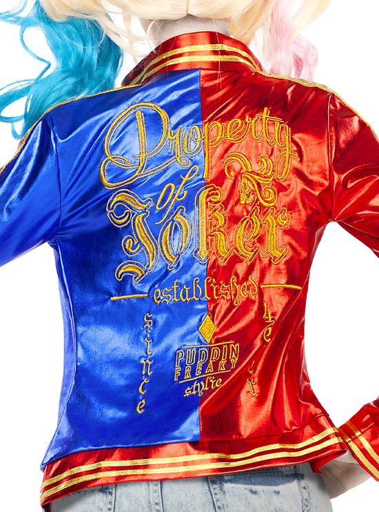 Funidelia | Costume Harley Quinn - Suicide Squad OFFICIEL pour les femmes taille L ▶ Super-héros, DC Comics, Suicide Squad, Villains - Blauw