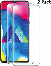 LuxeBass Full screenprotector geschikt voor Samsung Galaxy A10E Lite [ 2 Pack ] - glas scherm - bescherming