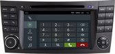 Mercedes-Benz E-Klasse W211 Android 11 Navigatie Bluetooth DAB+ 4K Video Qled Apple CarPlay Spraakbediening 5G Wifi Android Auto Apps