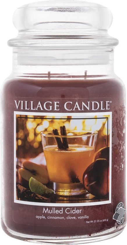 Village Candle Large Jar Mulled Cider