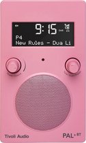 Tivoli Audio - model PAL+ BT - Roze - model 2022 - by Bluetoolz® - Draagbare radio met DAB +, FM radio en Bluetooth - *** met drie jaar garantie ***