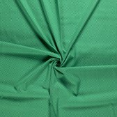 Katoen stof - Kleine stippen - Groen - 140cm breed - 10 meter