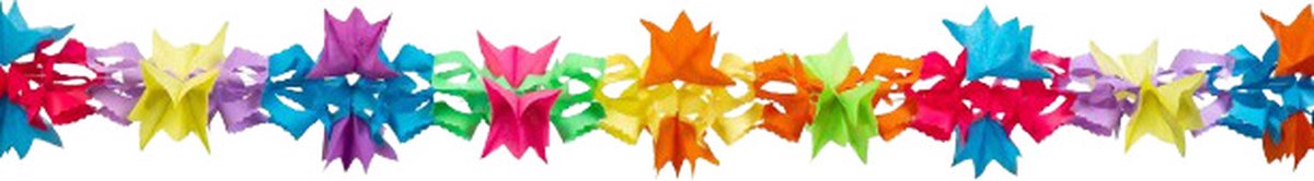 Wefiesta Slinger Garland Floral 6 Meter Papier