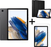 Samsung Galaxy Tab A8 (2021) - 32GB - Wifi - 10.5 inch - Gray + Tri-fold smart hoes + Screenprotector tempered glass