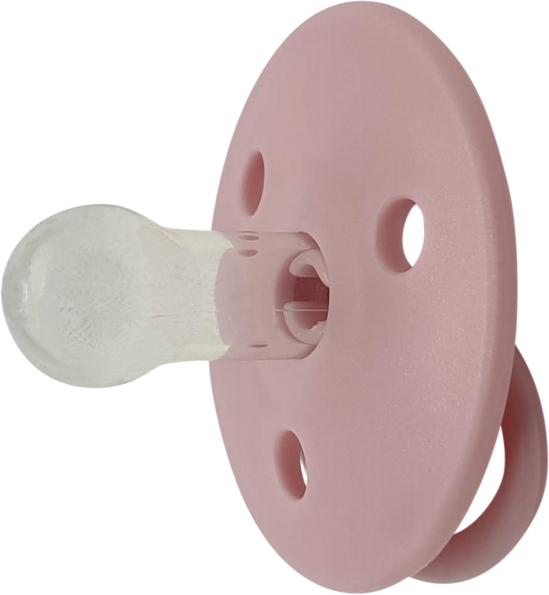 Goedkoopste Mininor Fopspeen- Baby speen - roze - 0 tot 3 maanden - 2 stuks in de verpakking