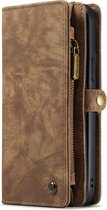 Caseme Samsung A13 5G hoesje - Vintage Portemonnee Bruin