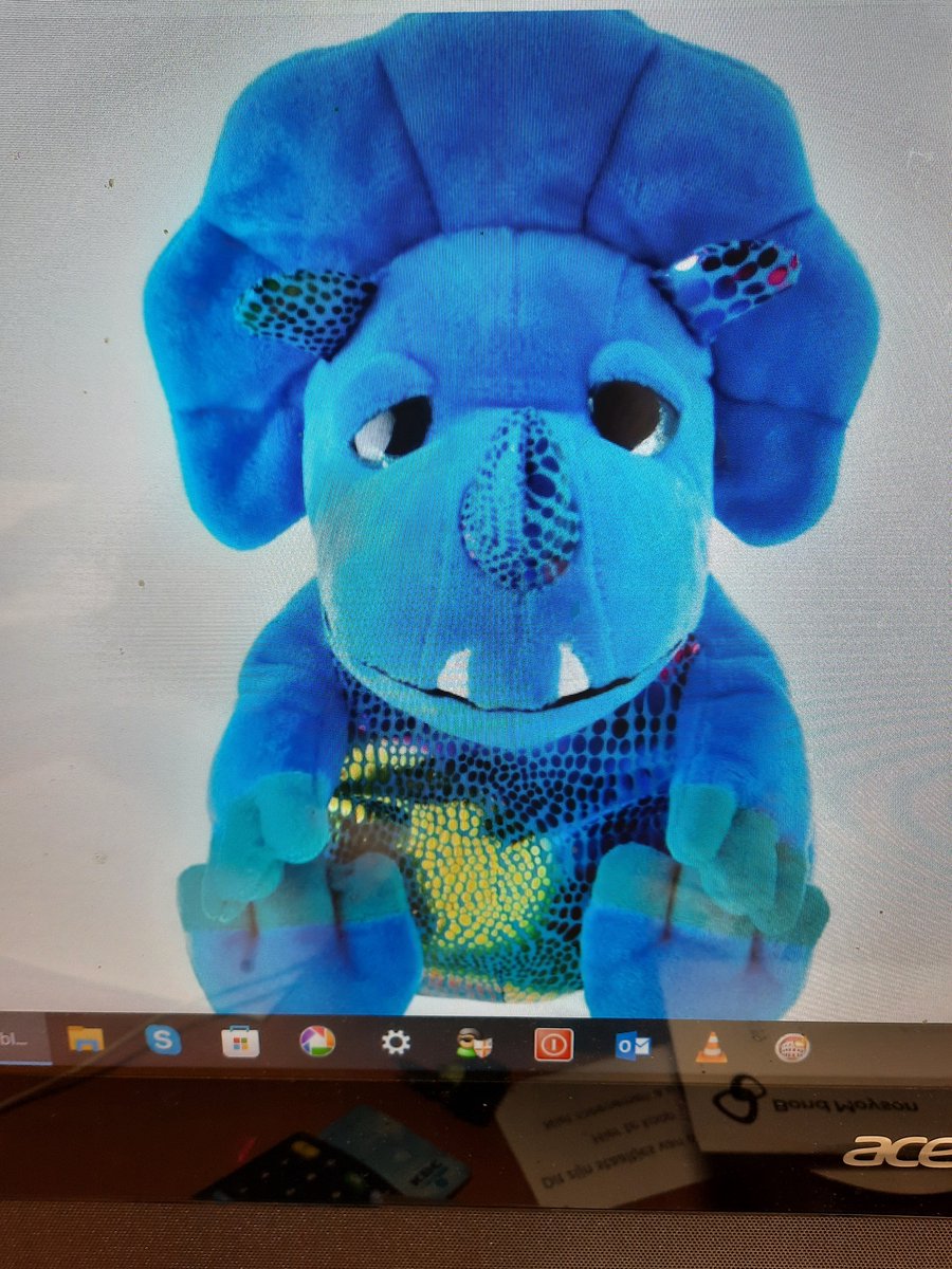 Goedkoopste DREAMY HOTTIE BLUE DINO -warmte knuffel - lavendel - warmies - micro golf knuffel