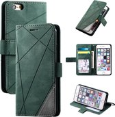 Book Case Apple iPhone XR | Hoogwaardig PU Leren Hoesje | Lederen Wallet Case | Luxe Uitstraling | Telefoonhoesje | Pasjeshouder | Portemonnee | Groen