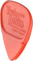 Twin Picks plectrum 3-pack acoustic soft rood