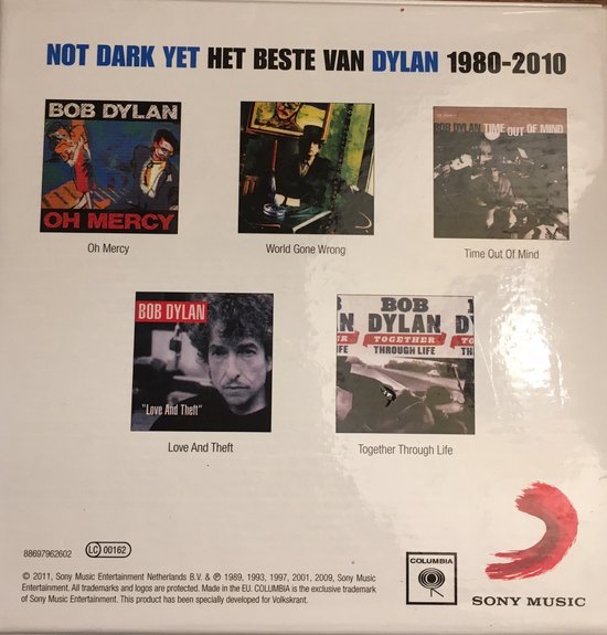 Not Dark Yet Bob Dylan, Bob Dylan | Muziek | bol