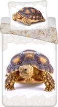 Animal Pictures Dekbedovertrek Schildpad - Eenpersoons - 140 x 200 cm - Katoen