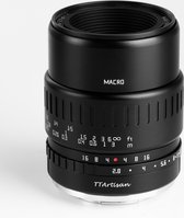 TT Artisan - Cameralens - 40mm F2.8 Macro APS-C voor Panasonic/Olympus M43-vatting