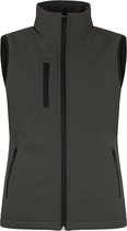 Clique Padded Softshell Vest Women 020959 - Donkergrijs - L