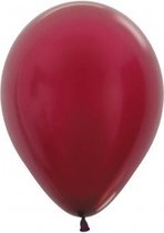 Sempertex Ballonnenboog - Metallic Burgundy - Ballonnen pakket - 50 stuks