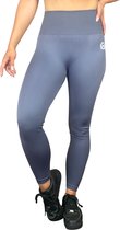 Outwork sportlegging / Squat-proof / hoge taille Pastelblauw