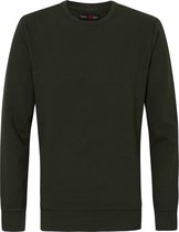 Petrol Industries - Heren Essential Crewneck Sweater - Groen - Maat XL