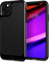 Spigen Neo Hybrid case beschermhoes metaal TPU iPhone 11 Pro Max - Zwart