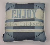 Madison sierkussen 50x50 cm Light blue outdoor