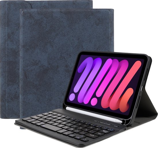 Apple iPad Mini 6 2021 Case avec clavier - 8,3 pouces - avec
