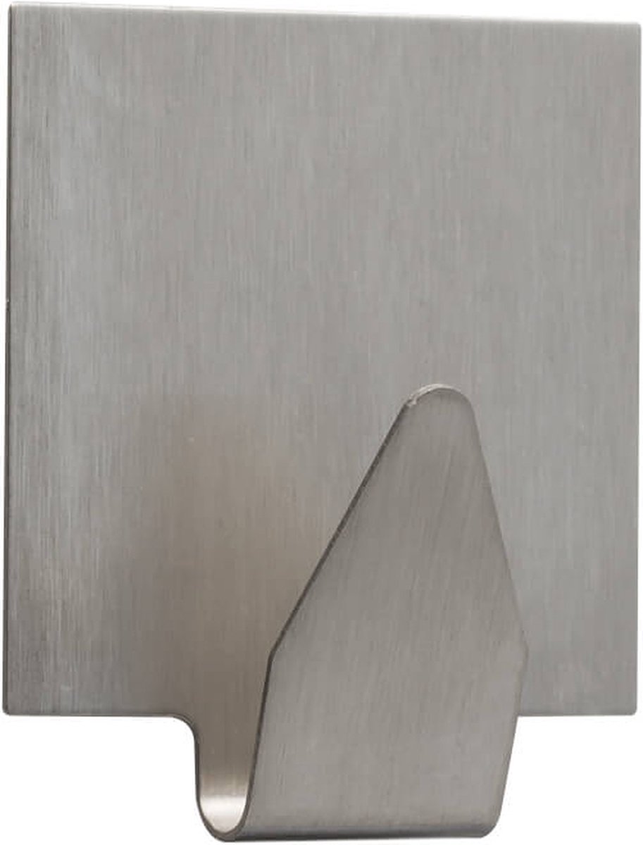 Tiger Haak Baseline Square S - 3 stuks - RVS geborsteld