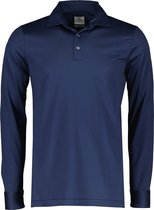 Jac Hensen Premium Polo - Slim Fit - Blauw - 4XL Grote Maten