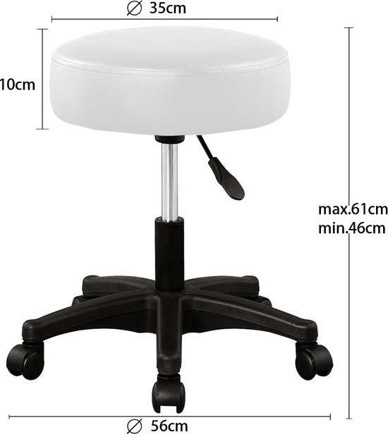 Magis Bombo - Barkruk hoogteverstelbaar 50-74cm | Gerritsma Interieur