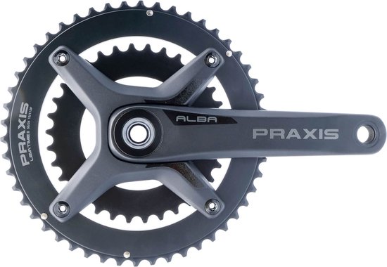 BB付 PRAXIS WORKS ALBA クランク 50/34T 172.5