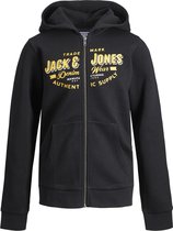 JACK&JONES JUNIOR JJELOGO SWEAT ZIP HOOD 21/22 NOOS JNR Jongens Vest - Maat 176