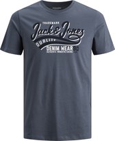 JACK&JONES JUNIOR JJELOGO TEE SS O-NEC 2COL 21/22 NOOS JNR Jongens T-shirt - Maat 128