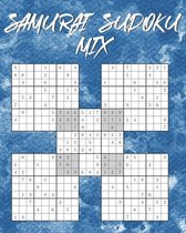 Samurai Sudoku Mix: 150 Ratsel inkl. Loesungen 5-fach Logikratsel 3 Schwierigkeitsstufen