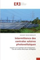 Intermittence des centrales solaires photovoltaïques