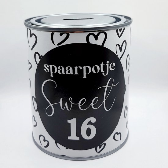 Spaarpot Sweet Sixteen