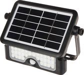 WL4 FLSOLAR-LED-5 LED zonnepaneel lamp met PIR bewegingsdetector 5W 500lm voor buiten