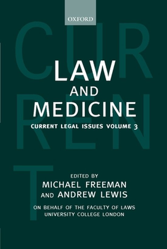 Law and Medicine - cover