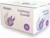 PROSIN® Toiletblokjes Inbouwreservoir - WC Discs - Lavendel - WC Blokjes - Toiletblokjes - Toiletblokken - Toiletblokjes Geberit - Stortbakblokjes toilet - WC Blokjes Voordeelverpa