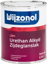 Wijzonol LBH Urethan Alkyd Zijdeglanslak RAL 9010 Gebroken wit 1 Liter