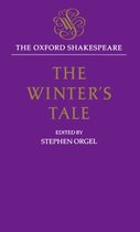De kaft van 'The Winter's Tale' uit 'The Oxford Shakespeare'-serie, roze met gouden letters.