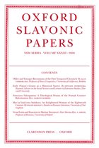 Oxford Slavonic Papers- Oxford Slavonic Papers: Volume XXXIII (2000)