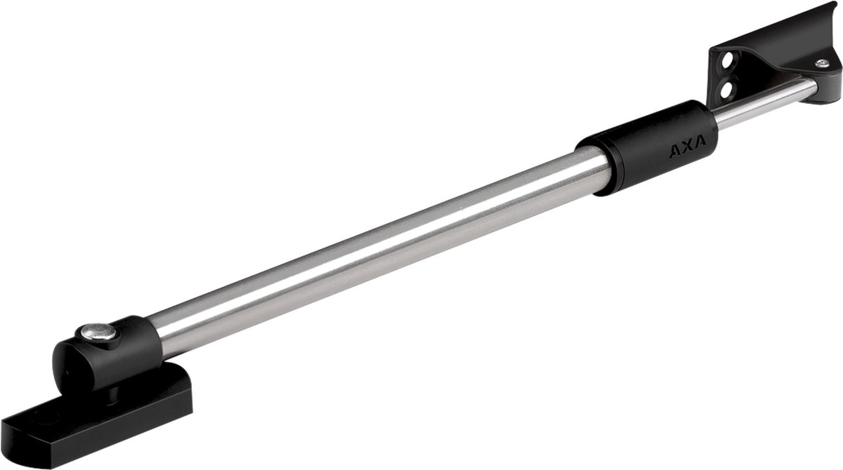 AXA Telescopiche Raamuitzetter (type 35 EX) Geborsteld RVS: Naar buiten draaiend (35 cm).