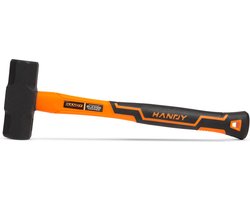 Handy - Voorhamer Vuisthamer - Moker met Lichtgewicht Antislip Steel - 1600 gram