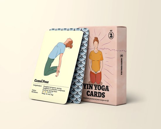 Yin Yoga Kaartenset - 41 kaarten (Set 2, uitbreidingset)