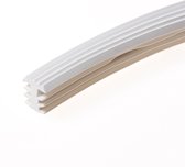 Antislip strip Infreesprofiel, Kunststof, 12X9mm, kleur wit