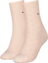 Tommy Hilfiger Dot 2-Pack Dames Sokken - Maat 35-38